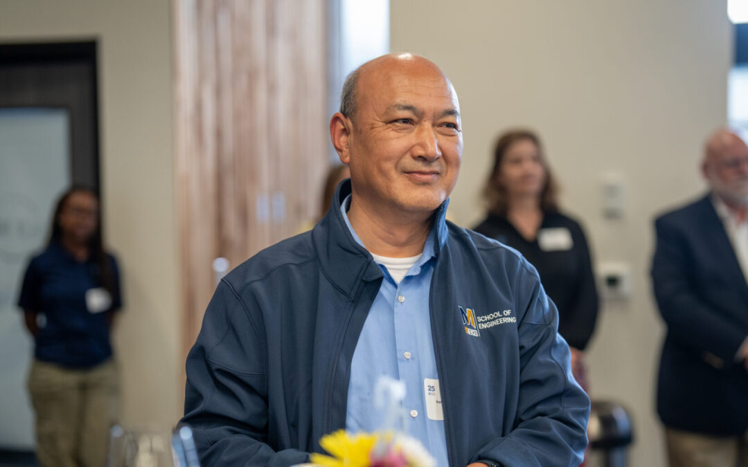 Professor YangQuan Chen at CITRIS 25th anniversary celebration