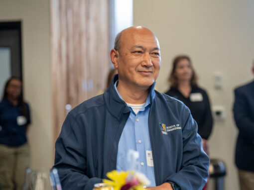 Professor YangQuan Chen at CITRIS 25th anniversary celebration